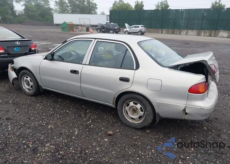 2000 Toyota Corolla Ve z USA, uszkodzony, nr VIN 2T1BR12E3YC284075